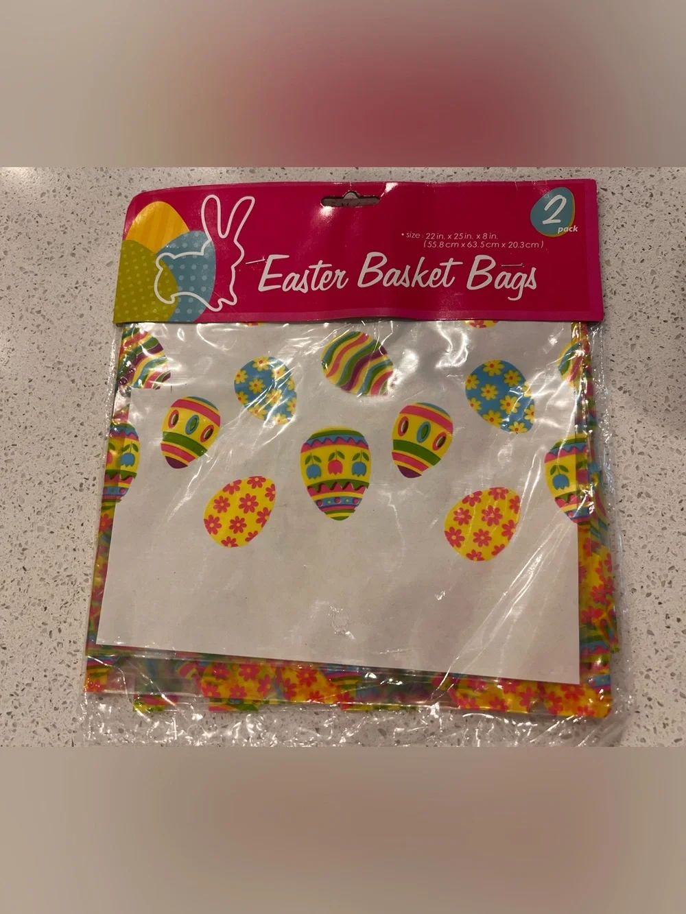Easter Basket Gift Bag Bundle - Bunny / Chick Bags Carrot Decorations